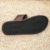 Sandalias arabes comodas y casuales de estilo para hombre, pantuflas de verano