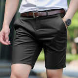 Homme Bermudas de traje para hombre simples, versatiles y de trabajo