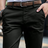 Homme Bermudas de traje para hombre simples, versatiles y de trabajo