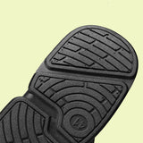 Zapatillas de hombre con estilo vintage con suela suave antideslizante y correas de goma perfectas para usar en la playa y al aire libre