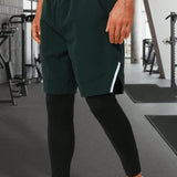 Pantalones deportivos para correr y hacer ejercicio para hombres 2 en 1, shorts atleticos con bolsillo para telefono