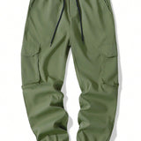 Pantalones cargo de trabajo de nuevo estilo para hombre, multi bolsillo, jogger, pantalones casuales al aire libre