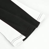 Pantalones deportivos informales y sencillos para hombre con cordon ajustable y bloques de color