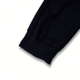 Pantalones deportivos para hombre delgados y transpirables con cordon, pantalones casuales personalizados de unicolor, ropa urbana en color azul marino