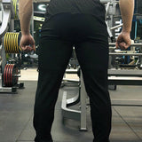 NEW Pantalones largos de entrenamiento para hombres en exteriores, pantalones transpirables y de secado rapido para hacer ejercicio