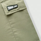 Street Life Pantalones de trabajo casuales para hombres con cintura elastica ajustable y corte recto en unicolor