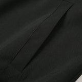 Manfinity Hypemode Camisa chaqueta de manga larga casual para primavera y otono de hombre con bloques de color de remiendo y estampados de letras