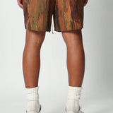 SUMWON Short de bano de nylon con impresion integral