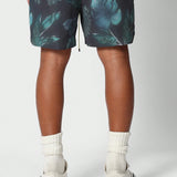 SUMWON Short de bano de nailon con estampado completo