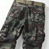 Pantalon de carga informal para hombre AKARMY, pantalon de camuflaje militar Pantalon de trabajo de combate con 8 bolsillos (sin cinturon)