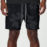 SUMWON Short con entrepierna caida con estampado completo