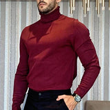 Suéter DeAngelo Turtleneck - Vino Tinto