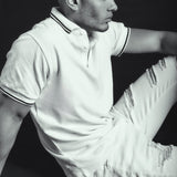Camisa Polo Wilson Short Sleeve - Blanco