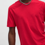 Camiseta básica de Tripulación - Roja