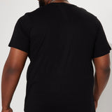 Camiseta de Manga Corta Esencial - Negro
