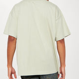 Camiseta esencial de manga corta extragrande - Salvia