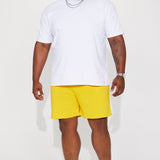 Pantalón corto de sudadera Tyson - Amarillo