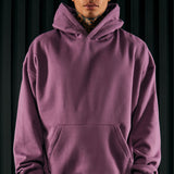 Sudadera con capucha de gran tamaño para peso pesado Tyson - Púrpura