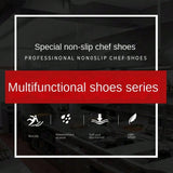 Zapatos De Chef Profesional Para Hombres: Antideslizantes, A Prueba De Agua, A Prueba De Aceite, Zapatos De Cocina, Botas De Lluvia