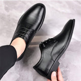 NEW Zapatos Formales De Vestir Para Hombres De Estilo Britanico, Con Patente, Suela Suave,, Para Negocios, Otono Y Casual Para Bodas